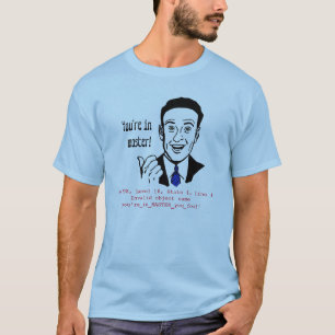 T-shirt drôle de base de données principale de SQL