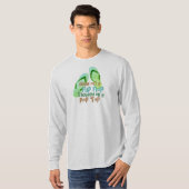 T-shirt drôle de bateau de bascule électronique (Devant entier)