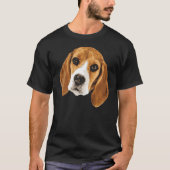 T-shirt drôle de beagle - chemise de beagle (Devant)