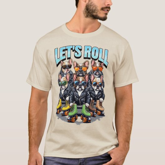 T-shirt drôle de Bouledogue Français (Devant)
