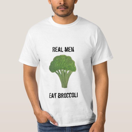 T-shirt drôle de brocoli (Devant)