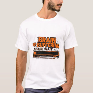 T-Shirt Drôle de Bug ADHD Buffer Cérébral Veuillez