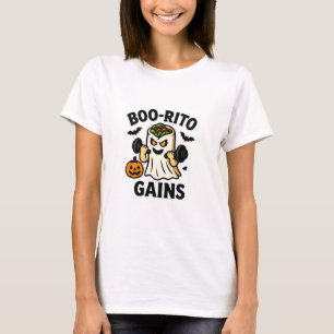 T-shirt drôle de burrito Halloween pour femmes – M
