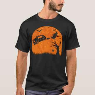 T-shirt Drôle de camping Halloween campeur hommes femmes v