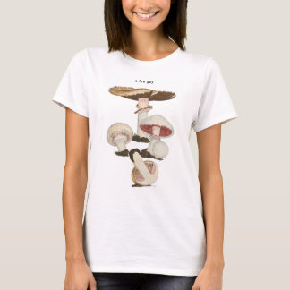 T-shirt drôle de champignon Un gars amusant