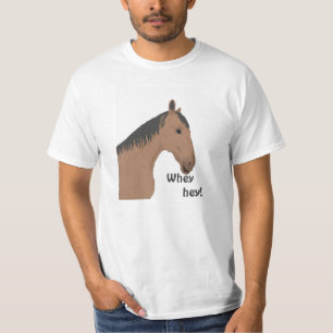T-shirt drôle de cheval