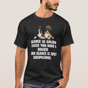T-shirt drôle de chien de boxeur