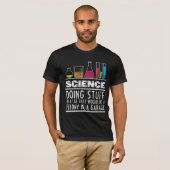 T-shirt drôle de chimie de la Science pour des (Devant entier)
