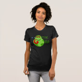 T-shirt drôle de citation de grenouille (Devant entier)