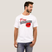 T-Shirt Drôle de Contradictions Libres (Devant entier)