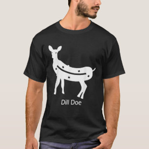 T-shirt Drôle de cornichon biche rennes pickles naughty Di