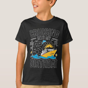 T-shirt Drôle de Croisière Pour Mes 50 Ans En Méditerranée