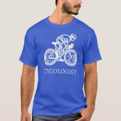 T-shirt drôle de cycliste (Devant)