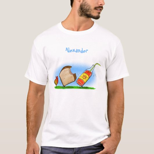 T-shirt Drôle de dessin animé de fourmis (Devant)