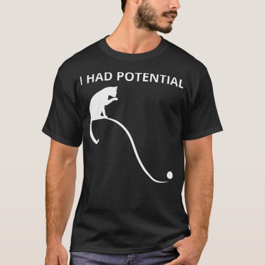 T-shirt Drôle de dicton de physique que j'avais (Devant)