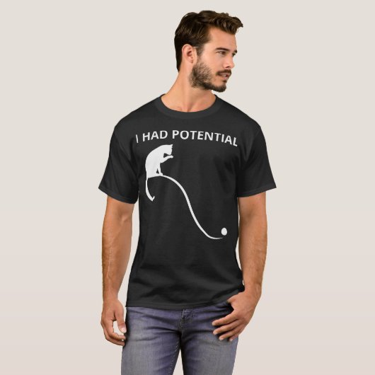 T-shirt Drôle de dicton de physique que j'avais (Devant entier)