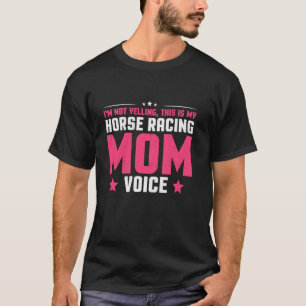 T-shirt Drôle de dicton Je Ne Crie Pas CEst Ma Voix De Mam