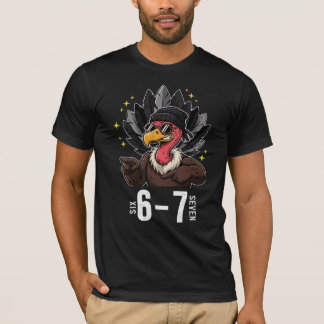 T-shirt Drole de dinde mème 6-7 | Gif de Thanksgiving Gen