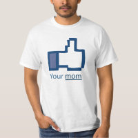 T-shirt drôle de Facebook