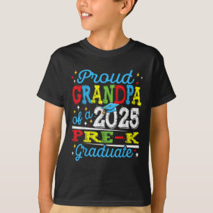 T-shirt Drôle de fier grand-père d'un diplômé de la promot