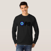 T-shirt Drôle de fierté grecque OPA Clé grecque Hellas Grè (Devant entier)