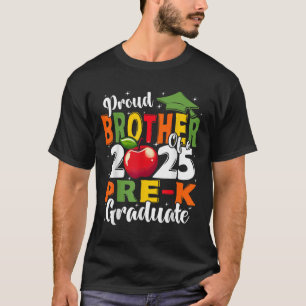 T-shirt Drôle de frère fier d'un élève de la promotion 202