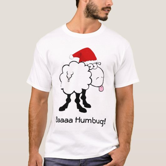 T-shirt drôle de fumisterie de bah de moutons de (Devant)