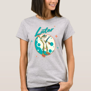 T-shirt Drôle de Gecko Plus Tard Humour de Procrastination