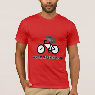 T-Shirt Drôle de Grenouille à Vélo Animal de Cyc
