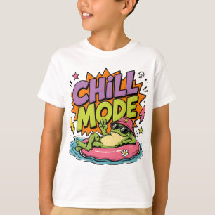 T-Shirt drôle de grenouille en mode détente pour e