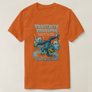 T-shirt drôle de grenouille frosbite