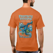 T-shirt drôle de grenouille frosbite (Dos)