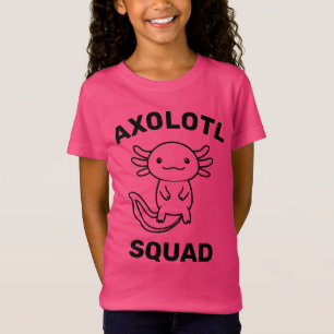 T-Shirt Drôle de groupe de jolis Axolotls fête modifiable