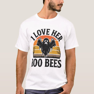 T-shirt drôle de Halloween vintage avec une abeill