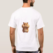 T-shirt drôle de hamster grassouillet (Dos)