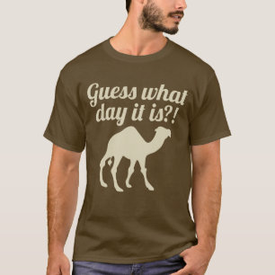 T-shirt drôle de journée en milieu de semaine de