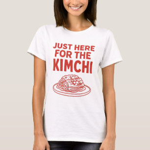 T-shirt Drôle de kimchi disant amateur de nourriture corée
