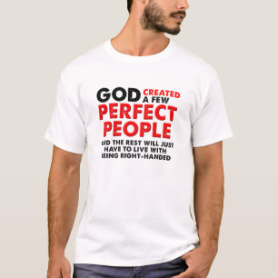 T-shirt drôle de la main gauche parfaite