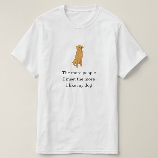 T-shirt Drôle de la nouveauté femmes LE PLUS J'AIME MON CH (Design devant)