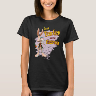 T-shirt Drôle de lapin meilleur professeur de la classe