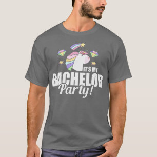 T-shirt drôle de licorne pour enterrement de vie d