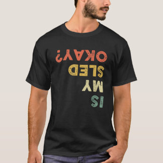 T-shirt Drôle de motoneige Mon traîneau est-il ok Amour de