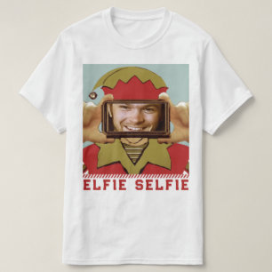 T-shirt drôle de Noël pour selfie