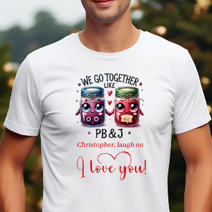 T-shirt drôle de nourriture citation d'amour Saint