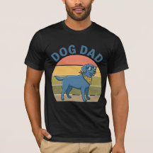 T-shirt Drôle de Papa Chien | Je Travaille Dur Pou