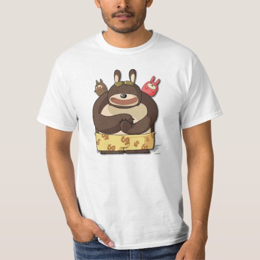 T-shirt drôle de personnage de dessin animé de (Devant)