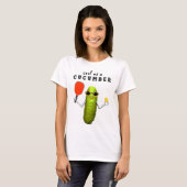 T-shirt drôle de pickleball (Devant entier)
