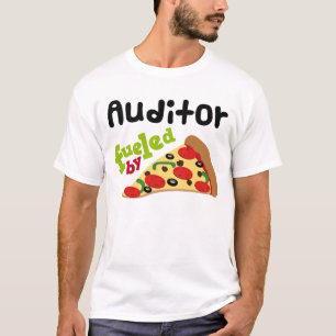 T-shirt (drôle) de pizza de commissaire aux