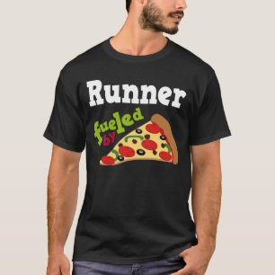 T-shirt (drôle) de pizza de coureur