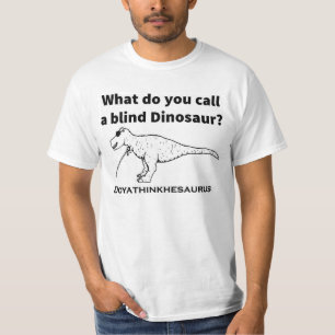 T-shirt drôle de plaisanterie de dinosaure